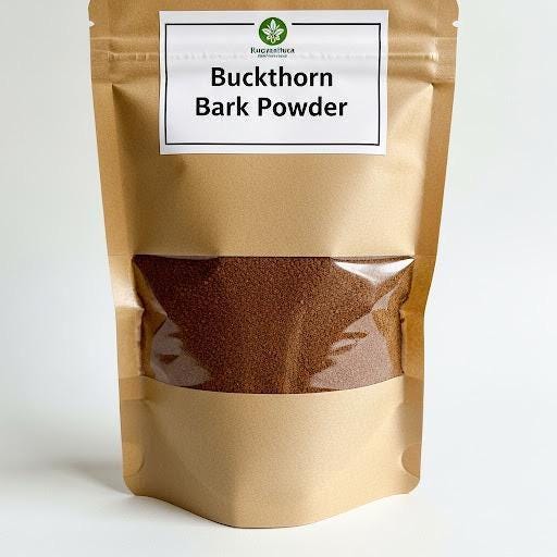 Buckthorn bark powder | frangula rupestris | buckthorn tea | herbal tea | organic herbs | dried herbs | herba | tea
