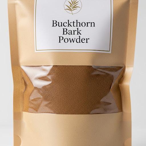 Buckthorn bark powder | frangula rupestris | buckthorn tea | herbal tea | organic herbs | dried herbs | herba | tea