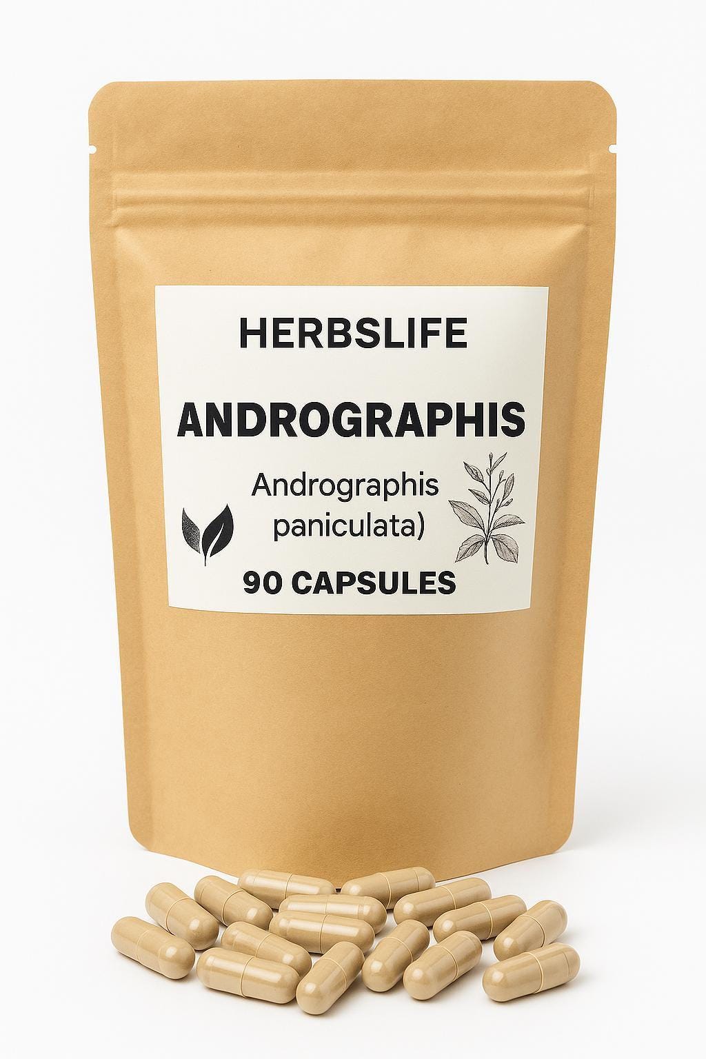 Andrographis 90 capsules 500 mg. dietary supplement | andrographis paniculata