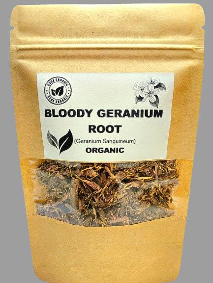 Bloody geranium root | geranium sanguineum | geranium root tea | herbal tea | dried root | organic herbs | herba | tea