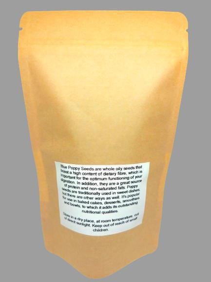 Blue poppy seeds | papaver somniferum | whole oily seeds | dietary fibre | | tea | sprouting | papaver | poppyseed | natural seeds