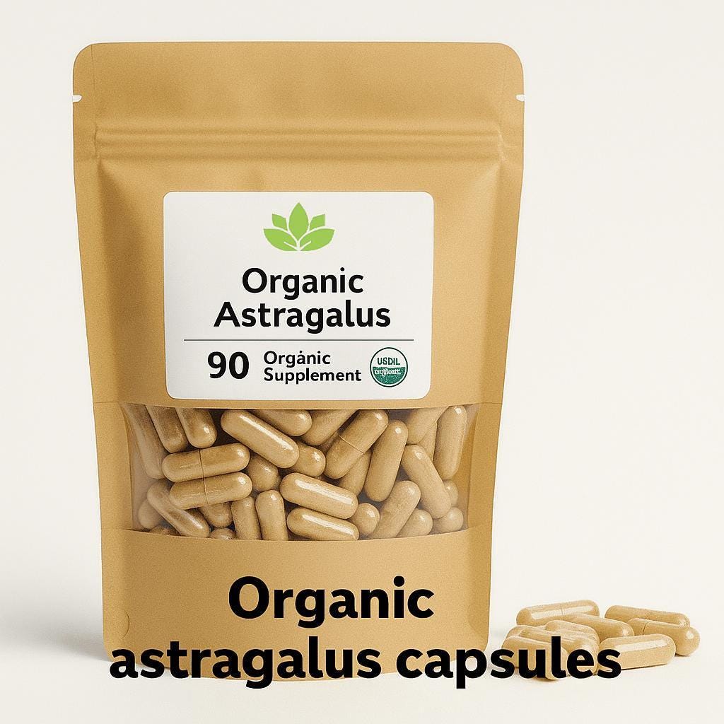Astragalus capsules 300mg – supplement, 90 vegetarian pills | astragalus membranaceus